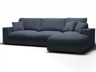 Sofa Arianna - Bundle Low-poly 3D model