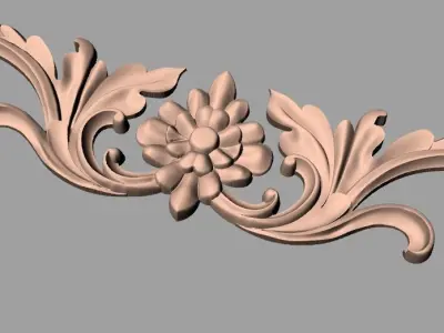 3D carved model furniture 3D design used for artcam aspire E801 3D model