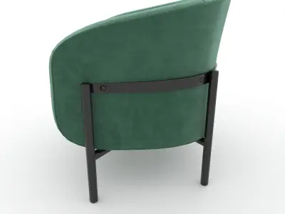 Armchair 64 3D model