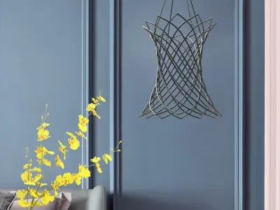 Pendant Lamp Shade 3D print model buy