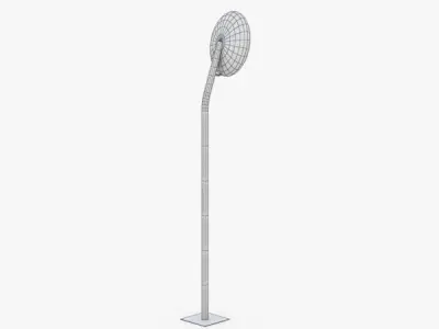1427 - Floor Lamp Low-poly 3D model