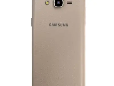 Samsung Galaxy on5 Gold 3D model