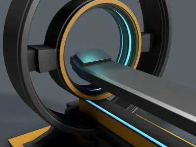 Sci Fi Scanner 3D model