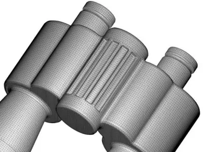 Classic Binocular 3D print model