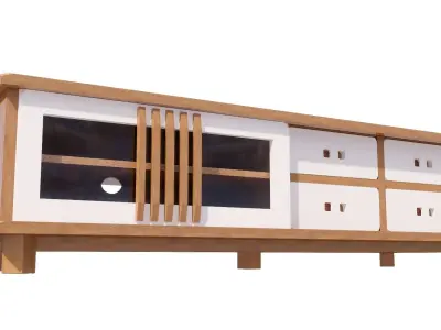 cabinet TV 3D model