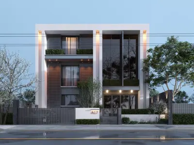Modern Villa project 2  3D model