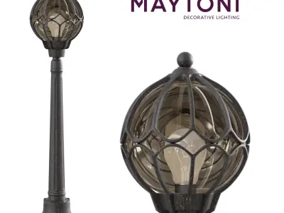 Wall Lamp Champs Elysees S110-10-01-R Maytoni Outdoor Free 3D model