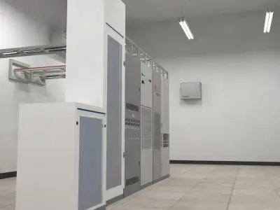 Telecom Power Center Room 3D model