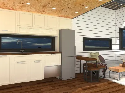 tiny house 3D model