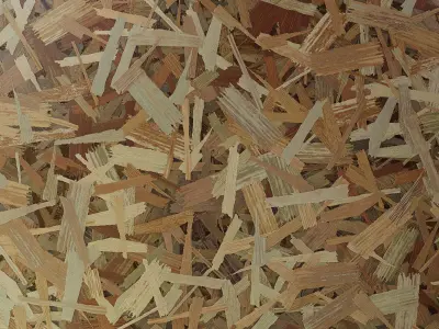 Wood OSB-particle board-chipboard - seamless Texture