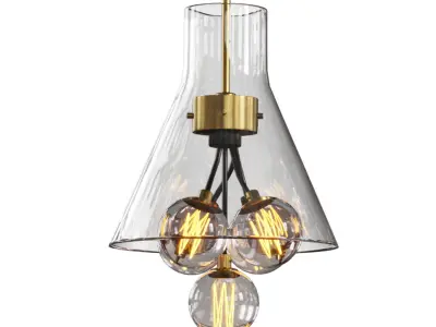 vappe Lampatron Low-poly 3D model