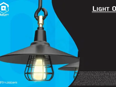 Stylized Lights Vol 1 3D model