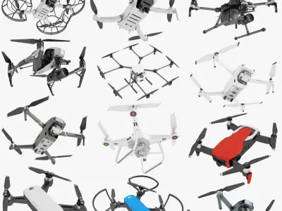  DJI Drone Collection 02 