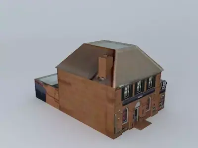 Natwest Bank Finney Ln Cheadle SK8 3PX UK 3D model