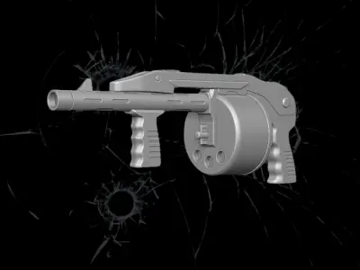 Street Sweeper 3D printable for action figures 3D print model