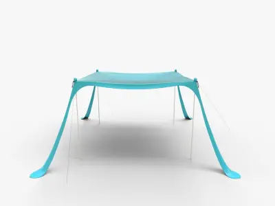 Beach Tent Canopy Sun Shelter 3D model