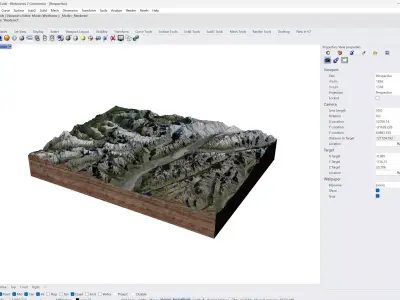Aoraki Mount Cook New Zealand 3D model