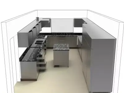kitchen 7 3D model