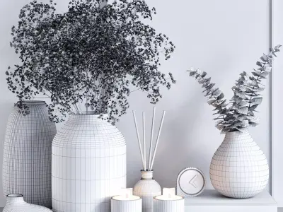 Decorative set 20 S 3D model