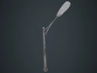 Street Light 5B Low-poly 3D model