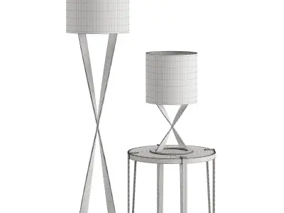 TRUSSARDI NIGHT BEDROOM COLLECTION 501 Low-poly 3D model