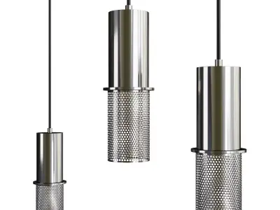 Larry Pendant Light Low-poly 3D model