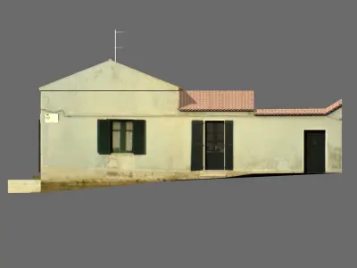 Village Home  N-W Low-poly 3D model
