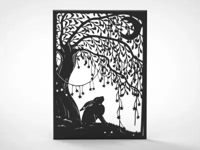 WALL FRAME ART 3D print model