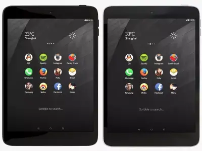 Nokia N All Color 3D model