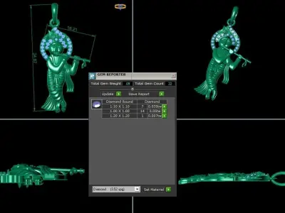 PPD-266-DIA Dansing Women 3D print model