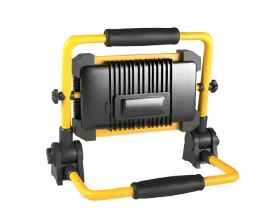 Led Worklight Low-poly 3D model