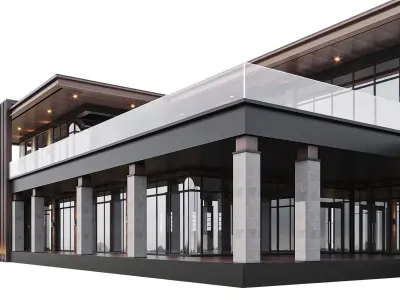 VILLA  N01 3D model