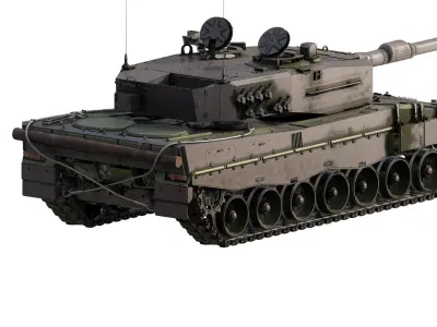 Leopard 2a4 3D model