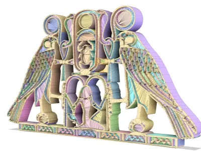 Ancient Egypt - Necklace of Sithathoryunet 3D print model