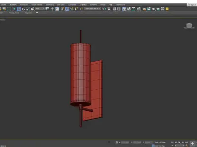 Stefan Sconce Low-poly 3D model