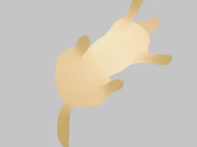 Golden Retriever Indirect Lighting 3D model