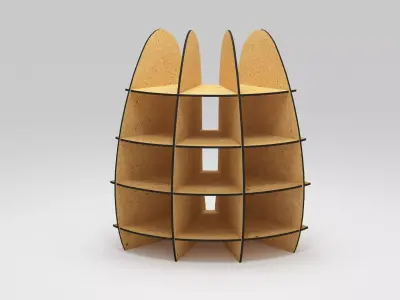 shelf  3D model