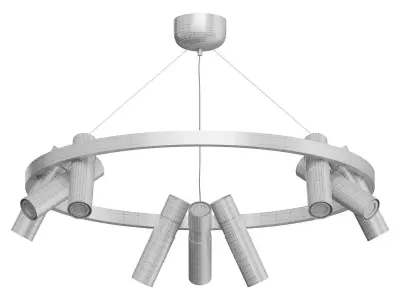  SPOOR Chandelier 3D model