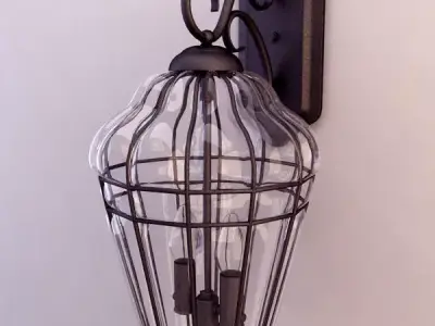 Wall Lantern 3D model