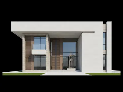 Modern Villa Design 027 3D model