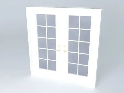 portaedson french door Free 3D model