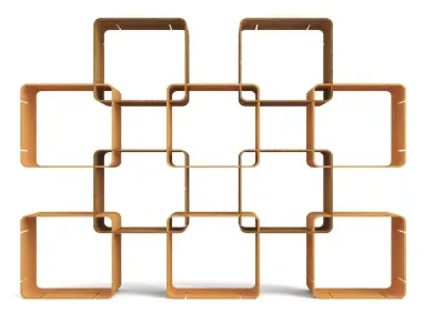 Smart Square Low-poly 3D model