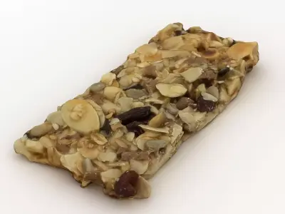 Cereal Granola Bar 3D model
