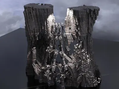 Femorian Ireland colossal ritual stones 3D model