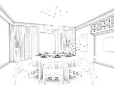Business - Food Beverage 7-0106 3D model