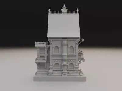 old house 3D print model