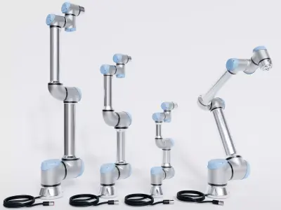 UR  robotic 3D model