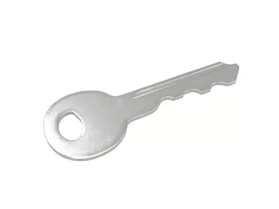 Key V1 002 Low-poly 3D model