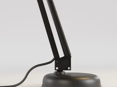 Industrial Standing Lamp 3D model