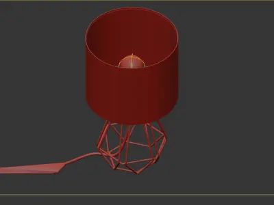 CARLTON 2 Table lamp 3D model